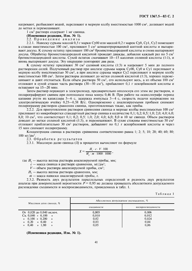 Страница 2 ГОСТ 1367.5-83