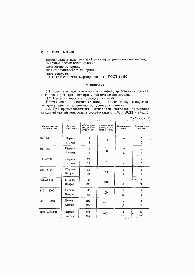 Страница 6 ГОСТ 1400-91