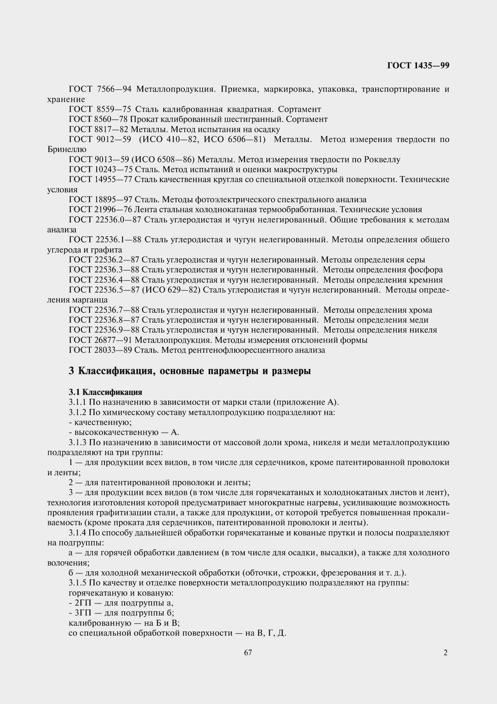 Страница 6 ГОСТ 1435-99