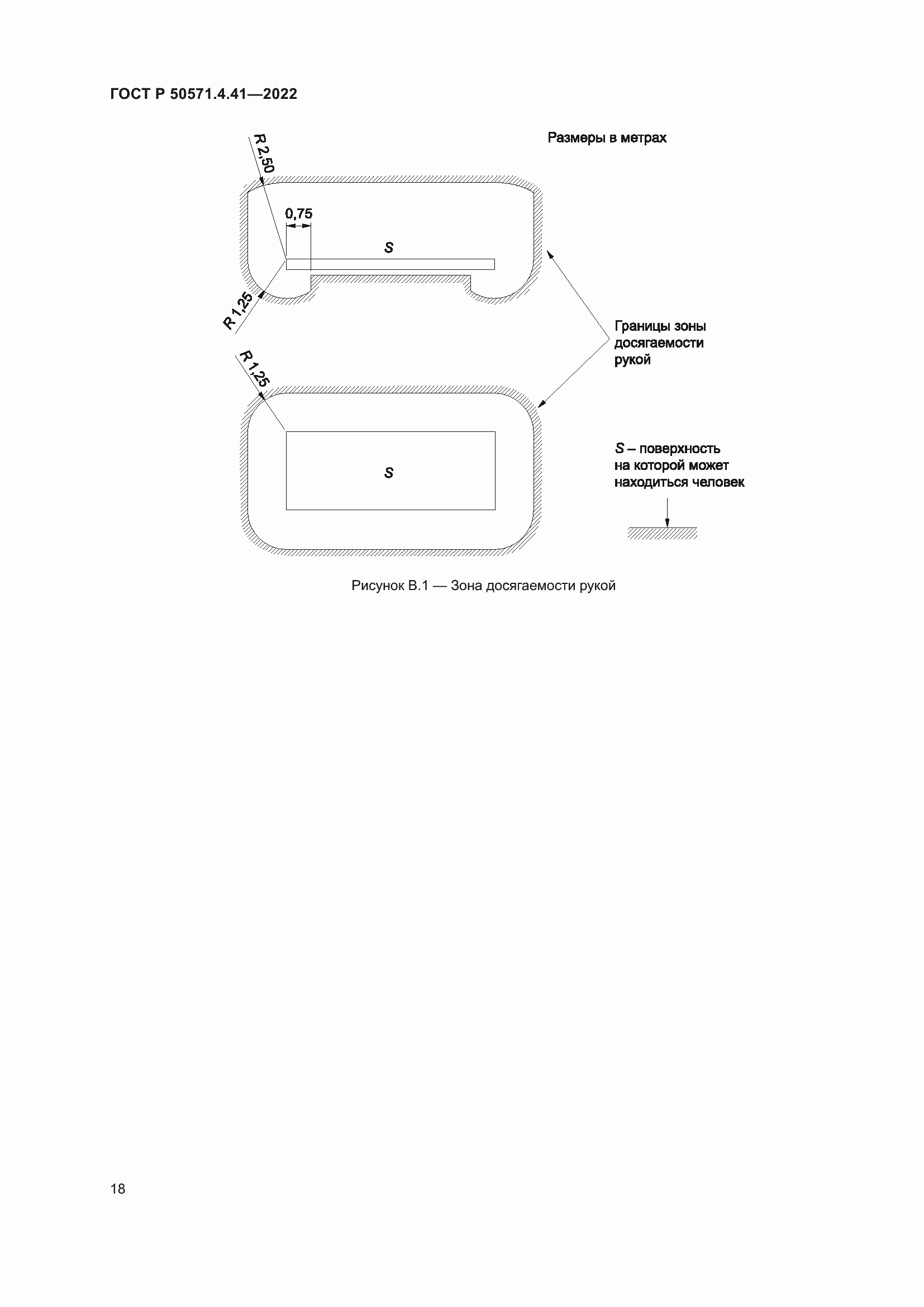 Страница 22 ГОСТ Р 50571.4.41-2022