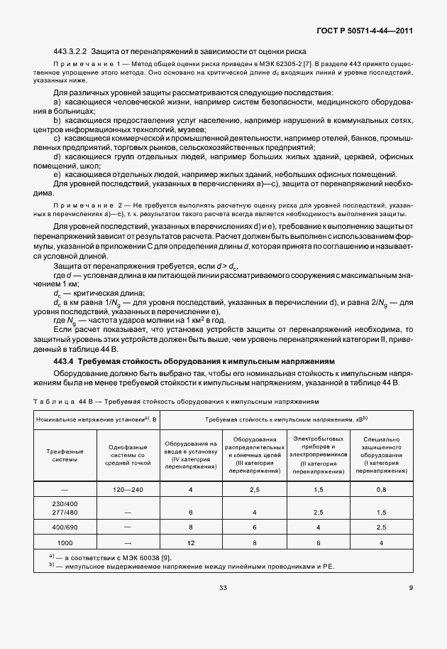 Страница 15 ГОСТ Р 50571-4-44-2011