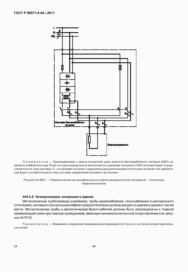Страница 30 ГОСТ Р 50571-4-44-2011