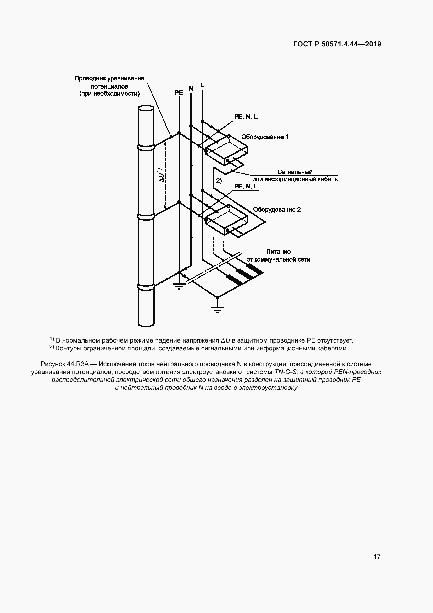 Страница 23 ГОСТ Р 50571.4.44-2019