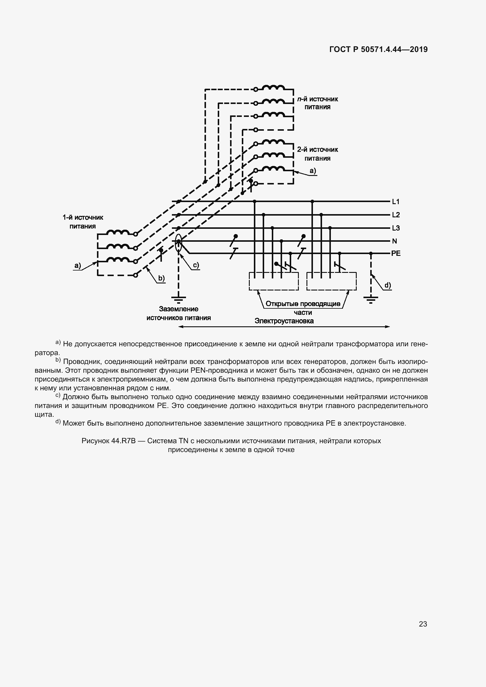 Страница 29 ГОСТ Р 50571.4.44-2019