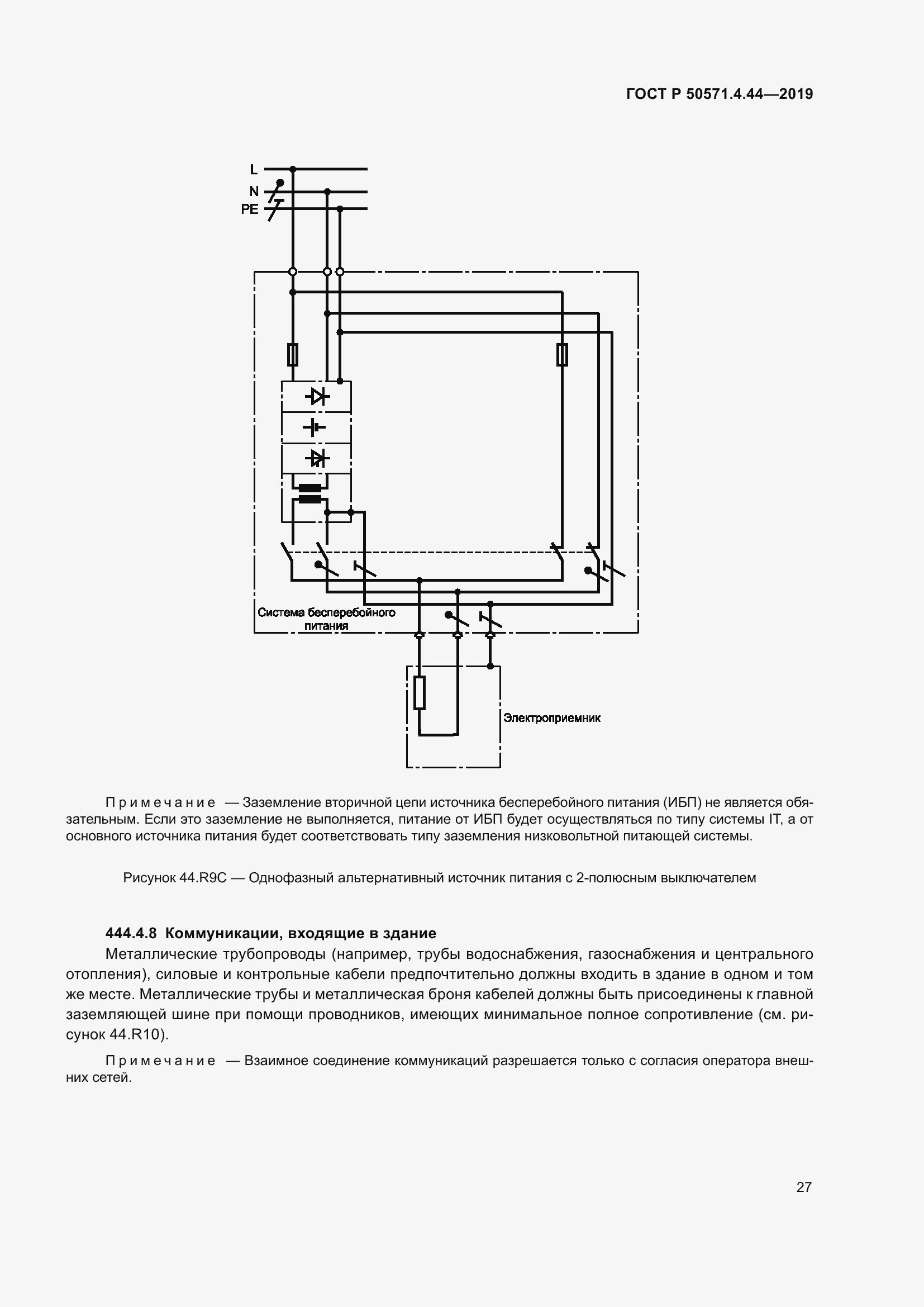 Страница 33 ГОСТ Р 50571.4.44-2019