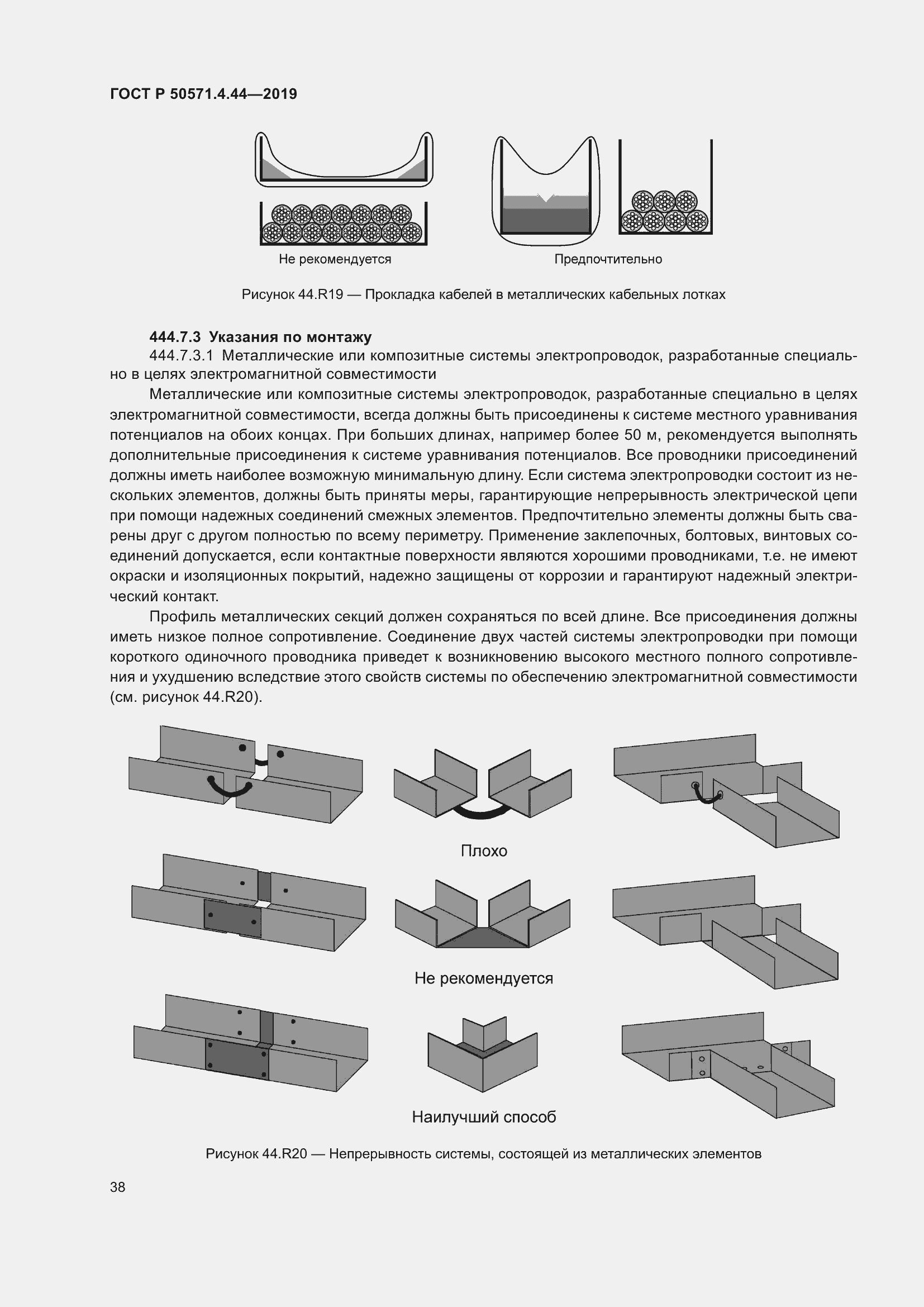 Страница 44 ГОСТ Р 50571.4.44-2019