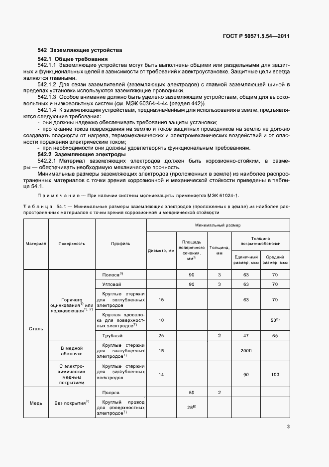 Страница 7 ГОСТ Р 50571.5.54-2011
