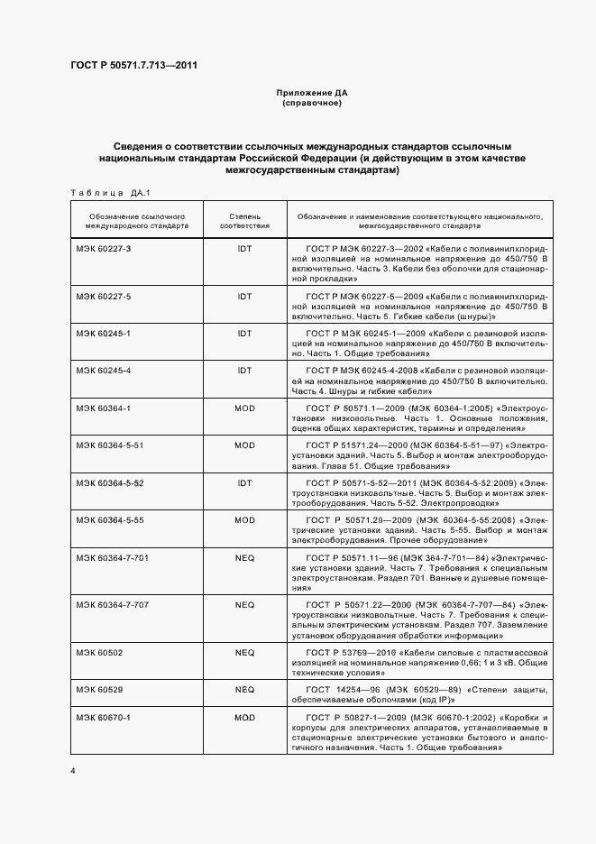Страница 8 ГОСТ Р 50571.7.713-2011
