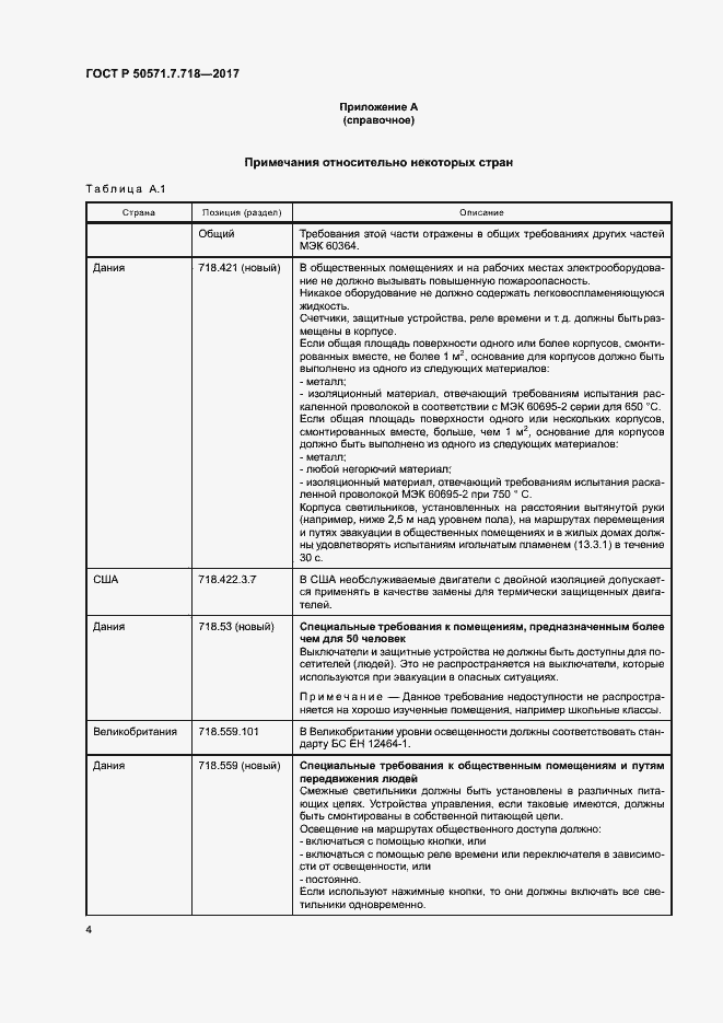Страница 8 ГОСТ Р 50571.7.718-2017