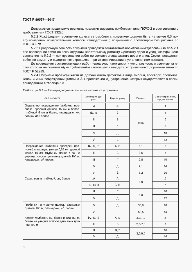 Страница 11 ГОСТ Р 50597-2017