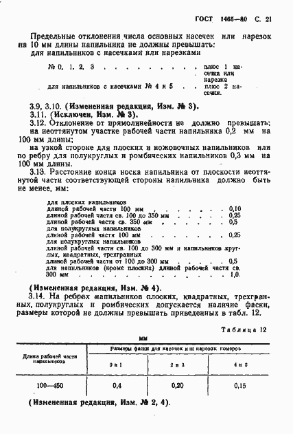 Страница 22 ГОСТ 1465-80