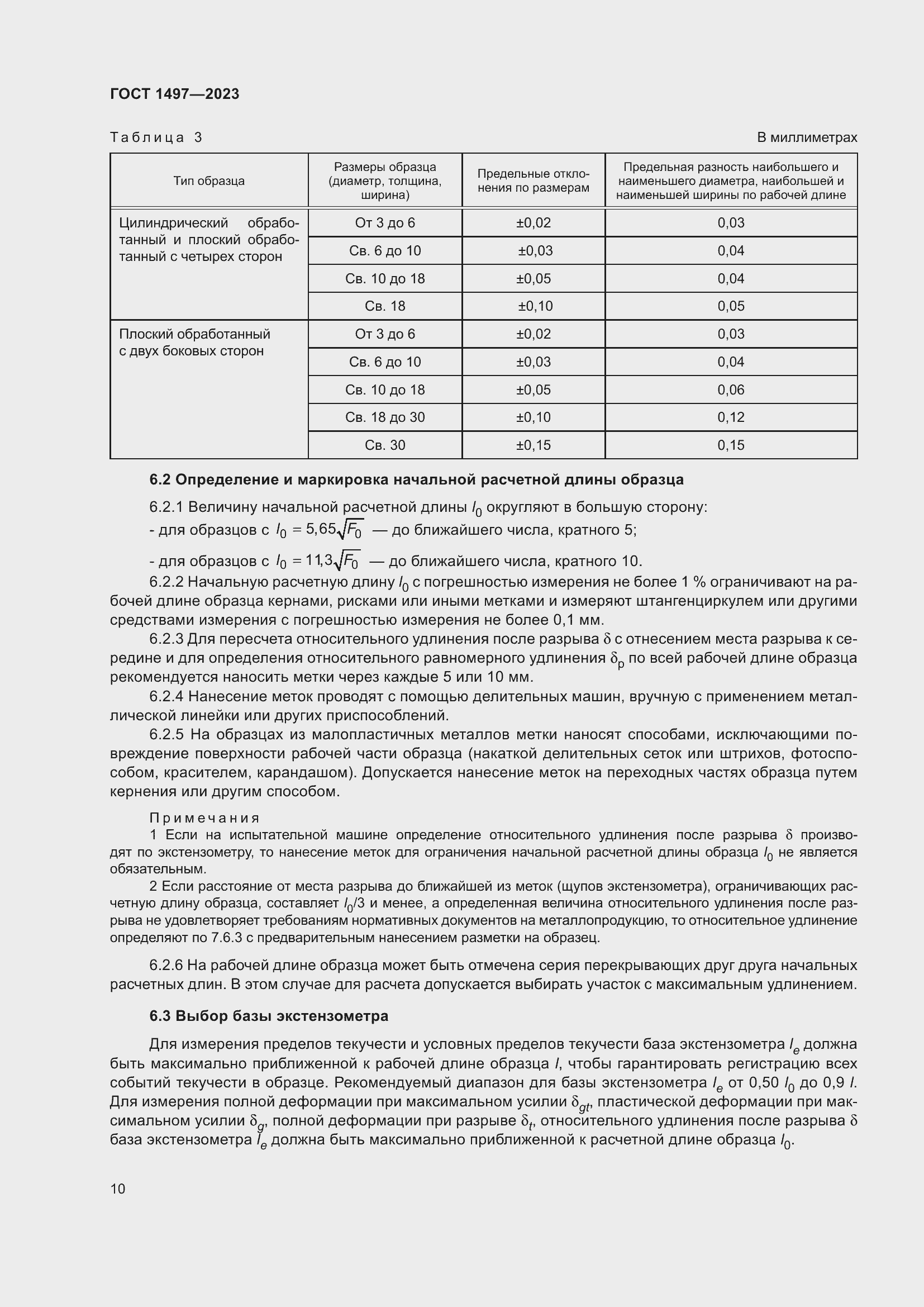 Страница 14 ГОСТ 1497-2023