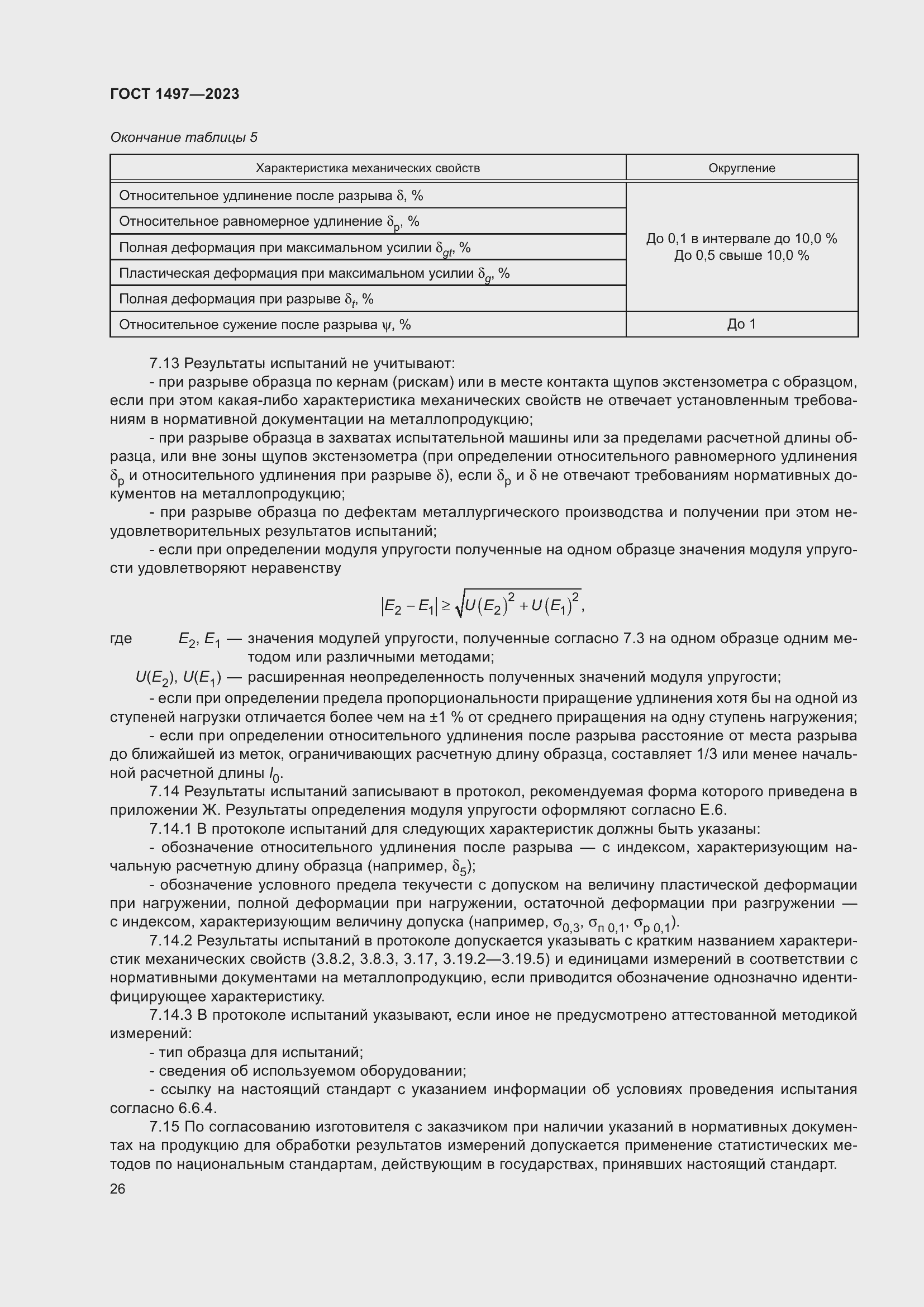 Страница 30 ГОСТ 1497-2023