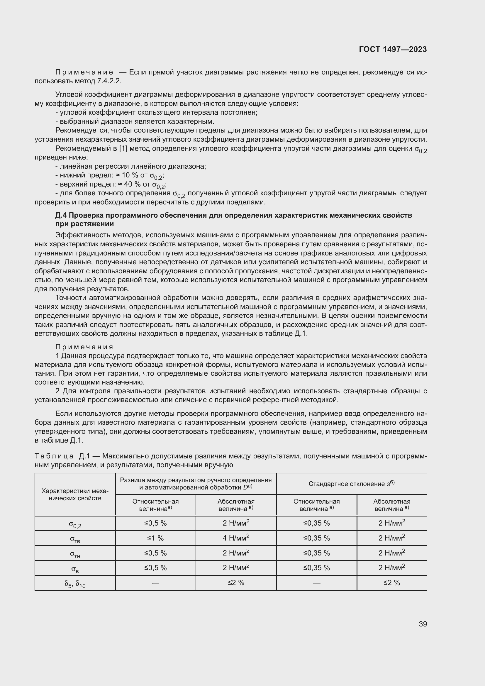 Страница 43 ГОСТ 1497-2023