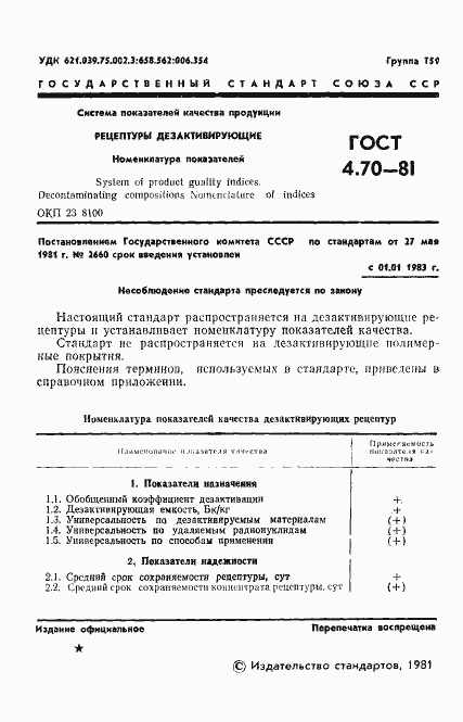 Страница 2 ГОСТ 4.70-81