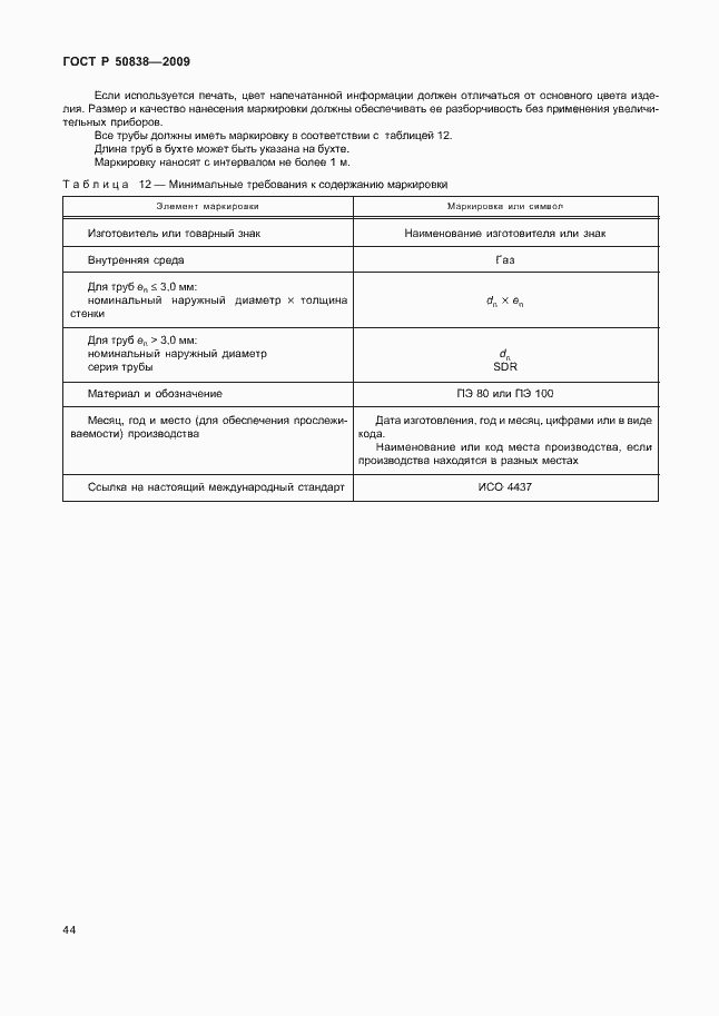 Страница 50 ГОСТ Р 50838-2009