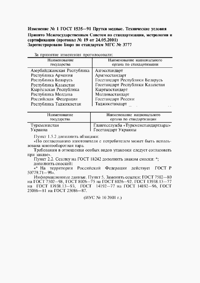 Приложение №1