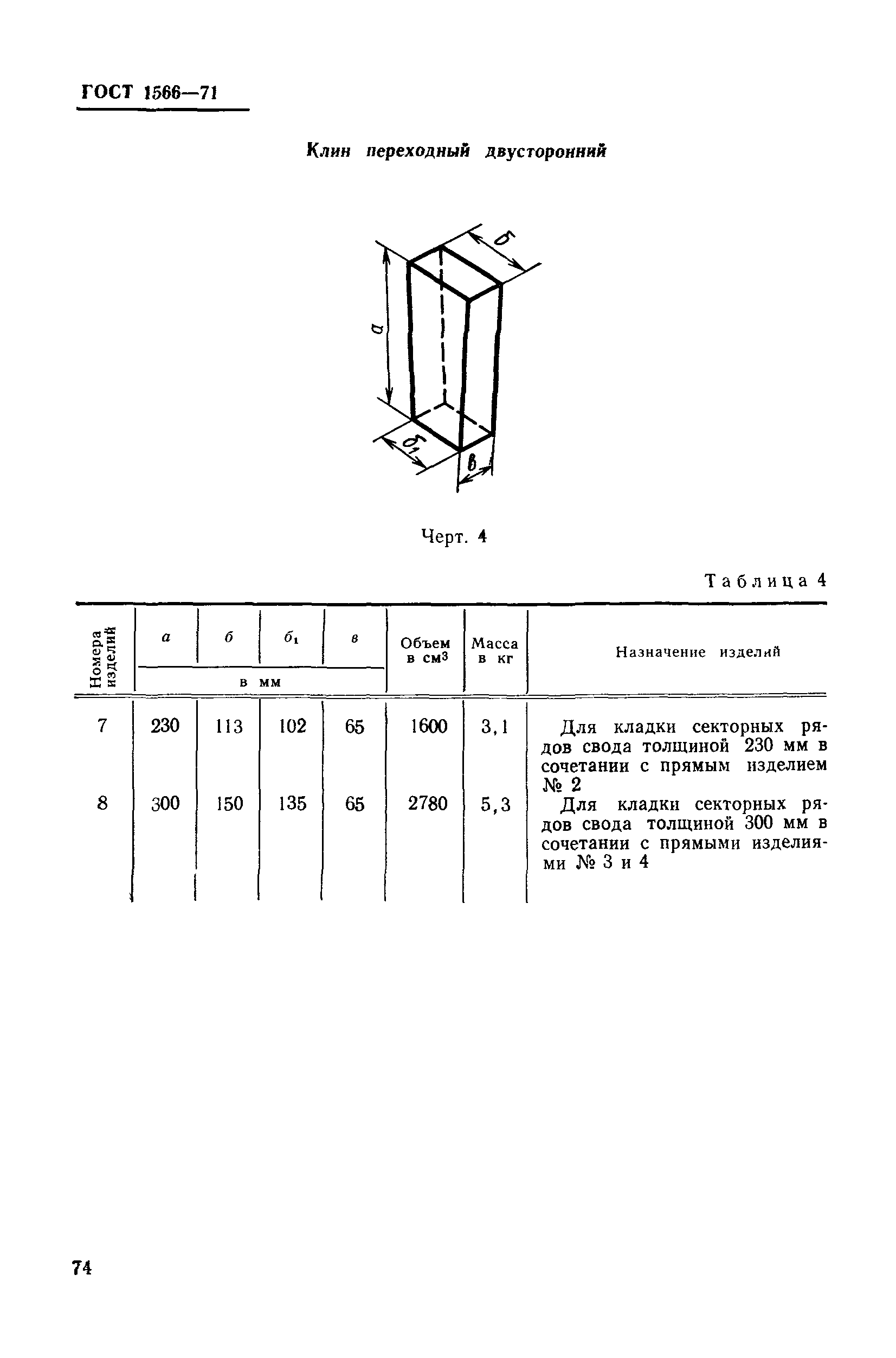 Страница 7 ГОСТ 1566-71