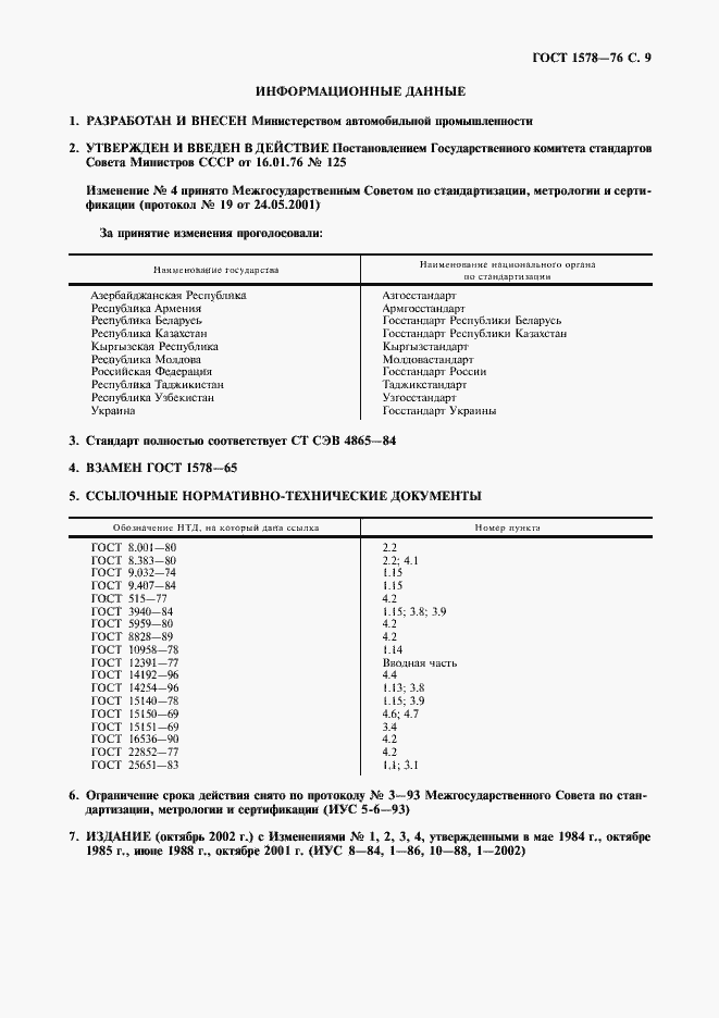 Страница 10 ГОСТ 1578-76