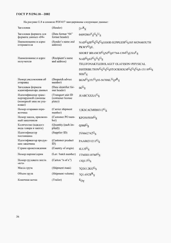 Страница 40 ГОСТ Р 51294.10-2002