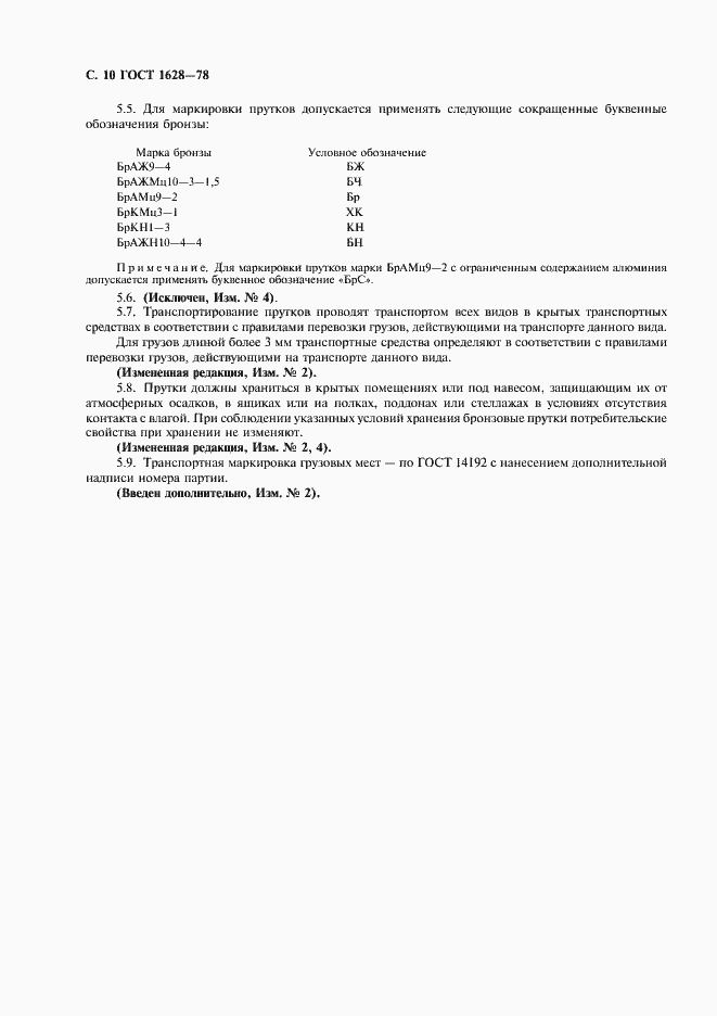 Страница 11 ГОСТ 1628-78