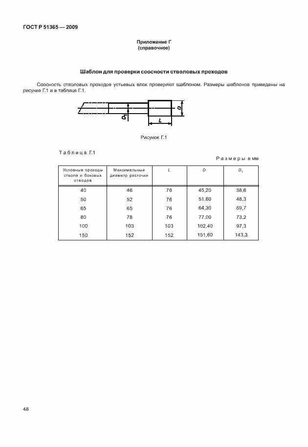 Страница 52 ГОСТ Р 51365-2009