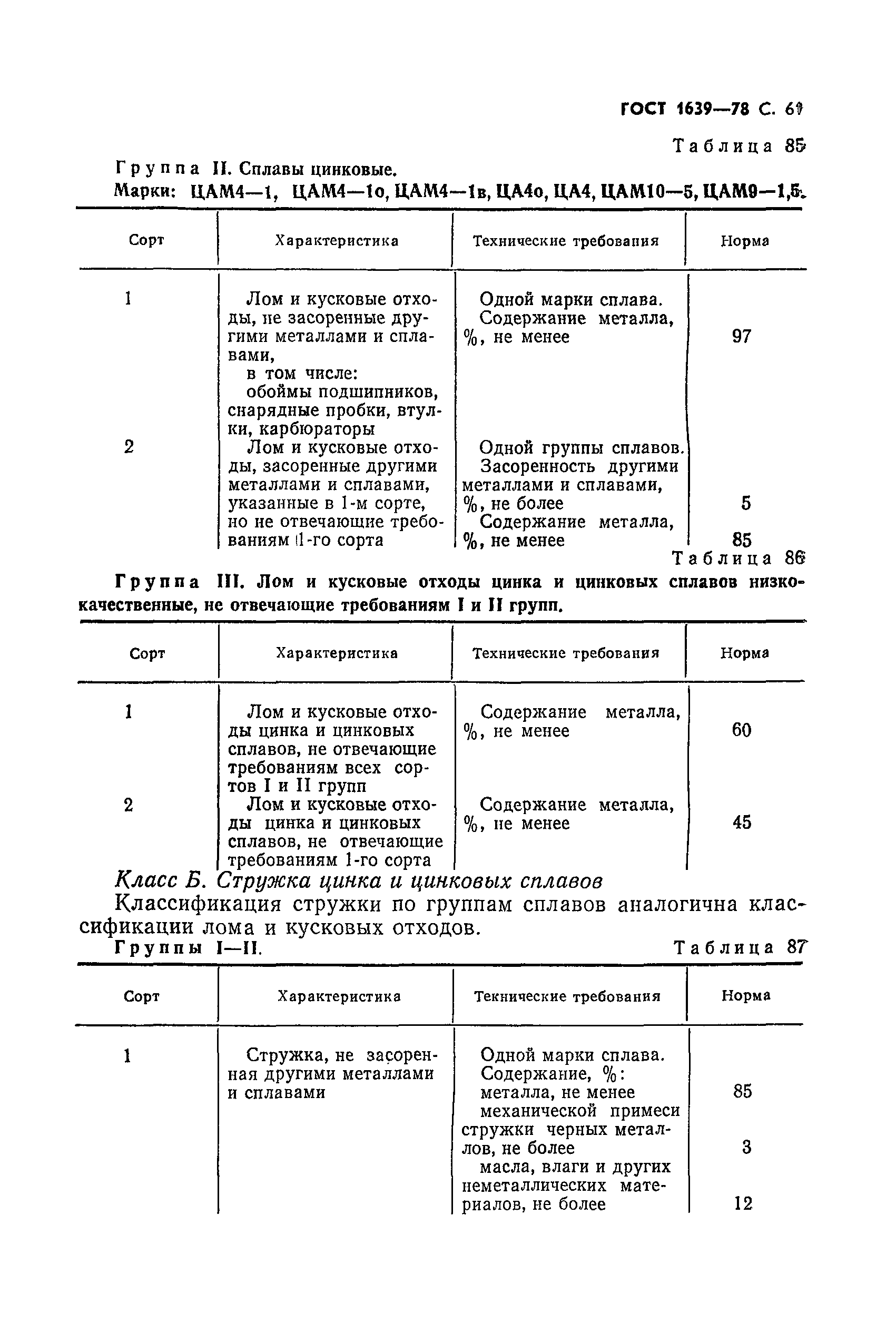 Страница 62 ГОСТ 1639-78