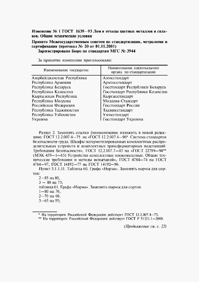 Приложение №1