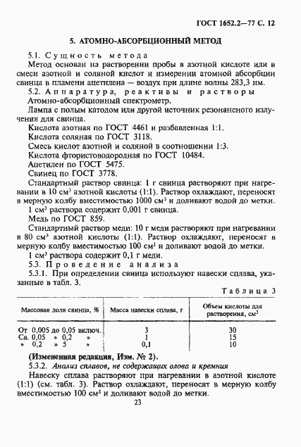 Страница 12 ГОСТ 1652.2-77