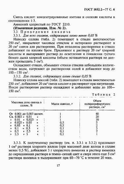Страница 6 ГОСТ 1652.2-77