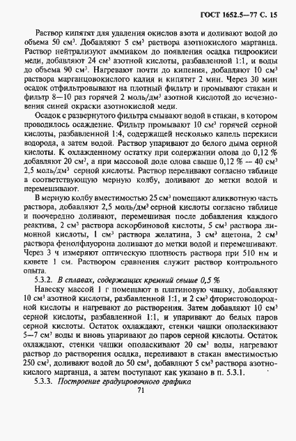 Страница 15 ГОСТ 1652.5-77