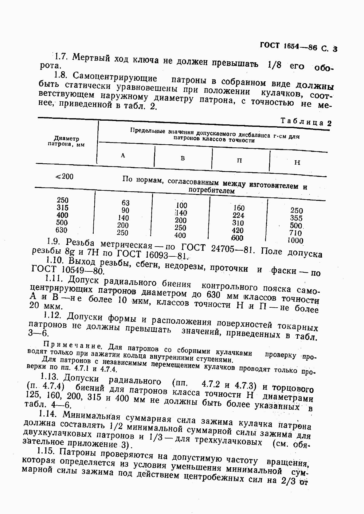 Страница 4 ГОСТ 1654-86