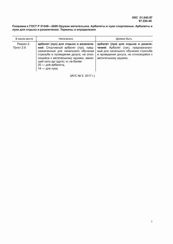 Приложение №1