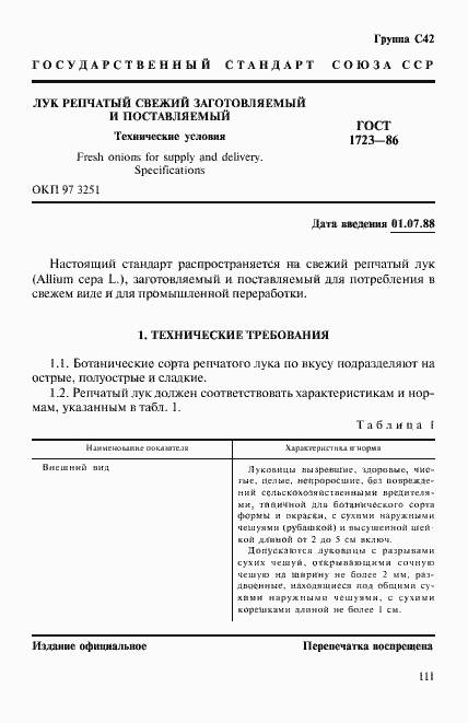 Страница 1 ГОСТ 1723-86