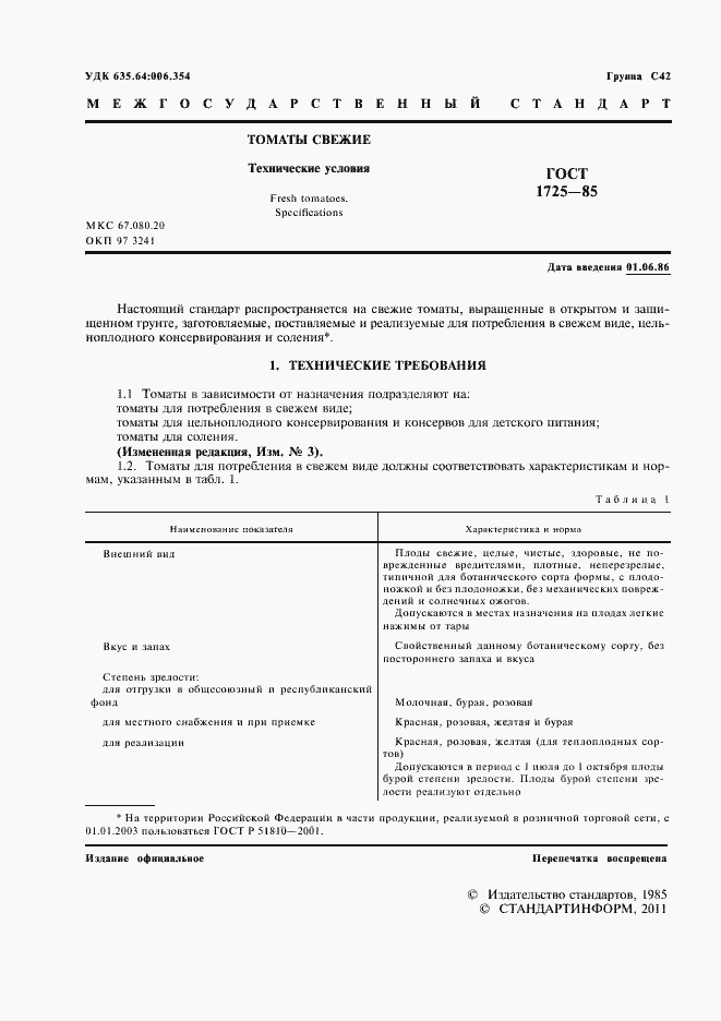 Страница 2 ГОСТ 1725-85