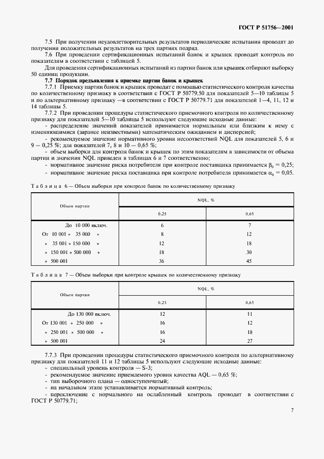 Страница 11 ГОСТ Р 51756-2001
