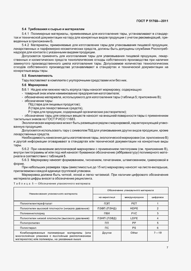 Страница 11 ГОСТ Р 51760-2011