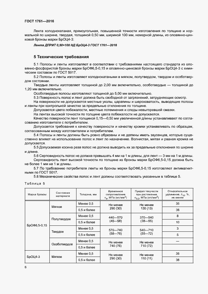 Страница 11 ГОСТ 1761-2016