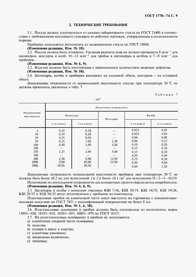 Страница 10 ГОСТ 1770-74