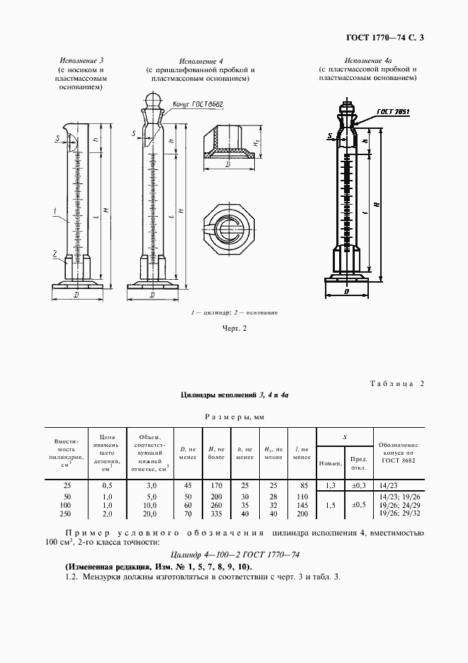 Страница 4 ГОСТ 1770-74