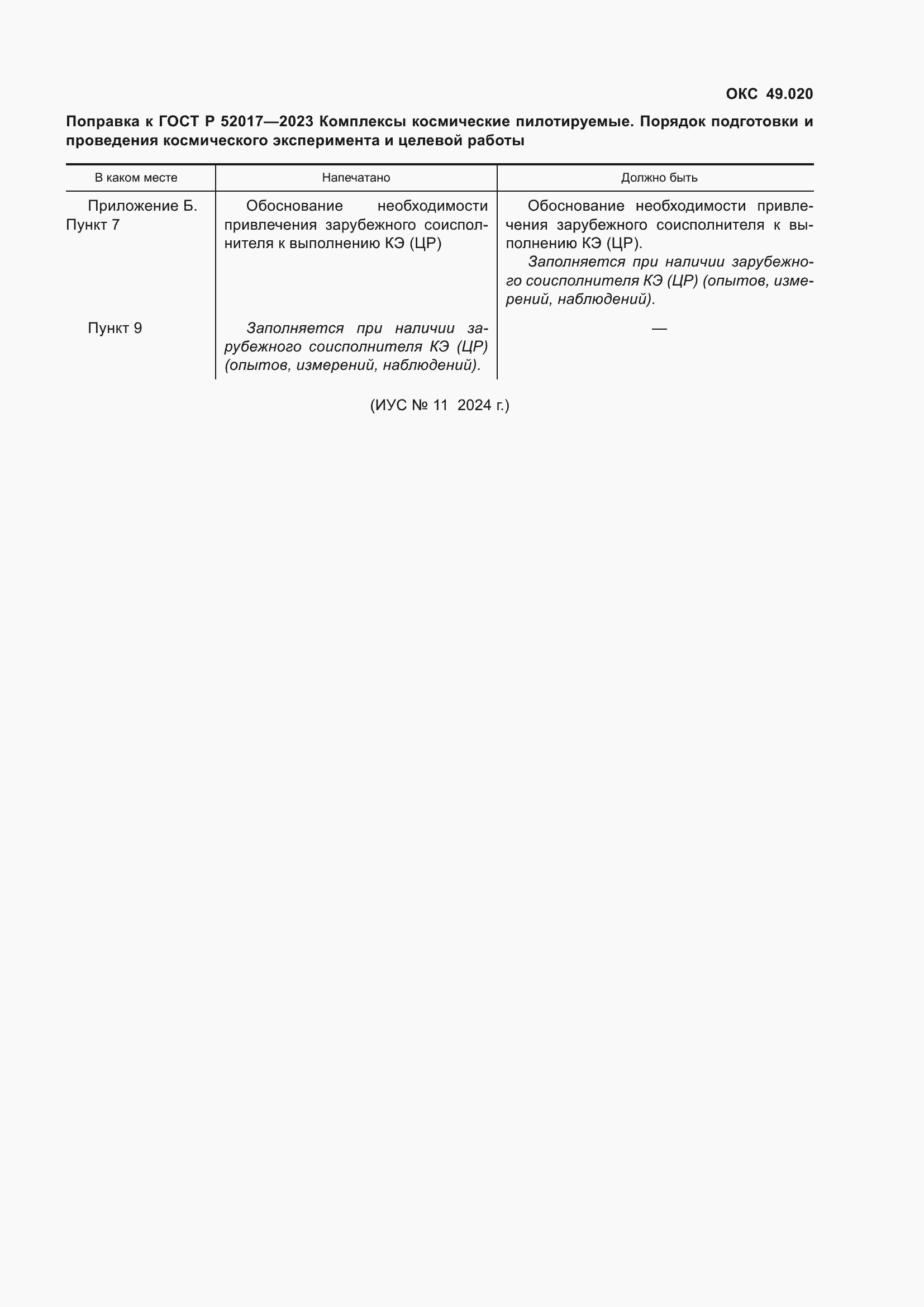 Приложение №1