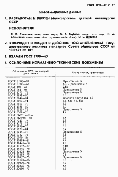 Страница 19 ГОСТ 1790-77