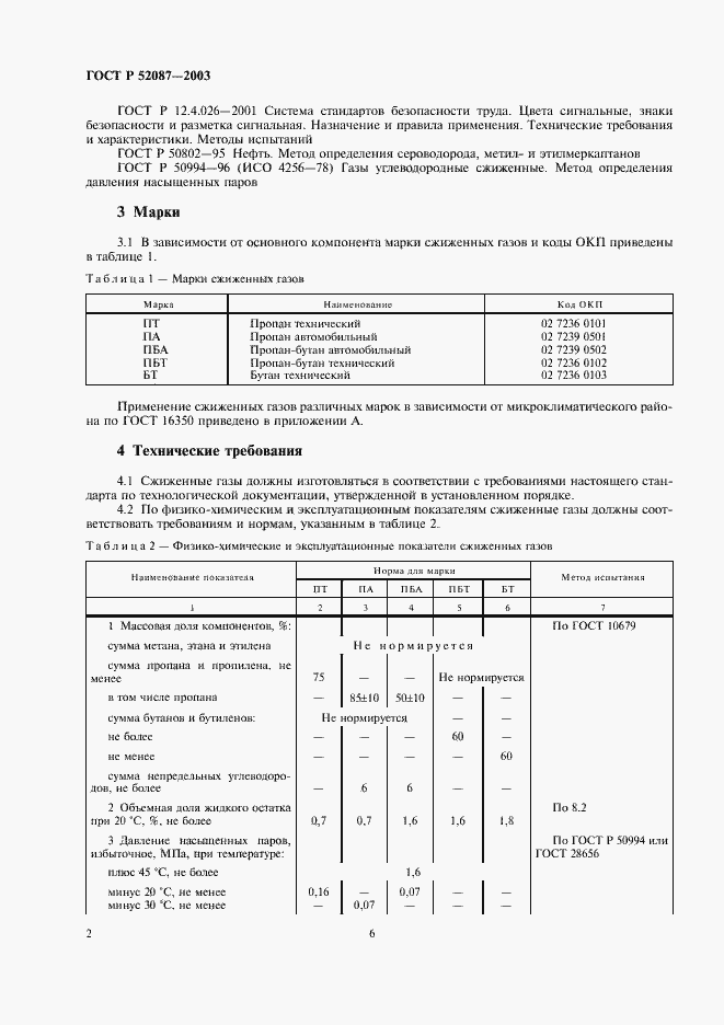 Страница 6 ГОСТ Р 52087-2003