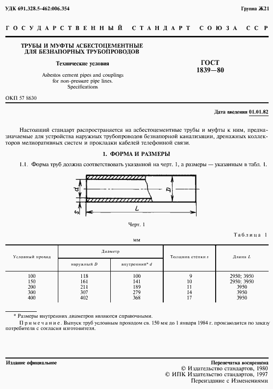 Страница 2 ГОСТ 1839-80