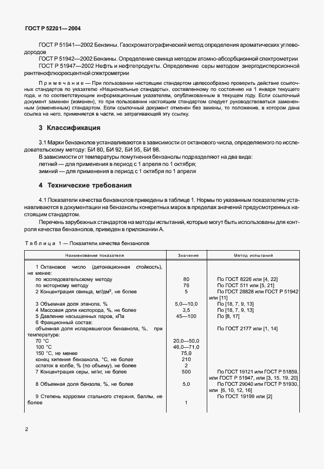 Страница 4 ГОСТ Р 52201-2004