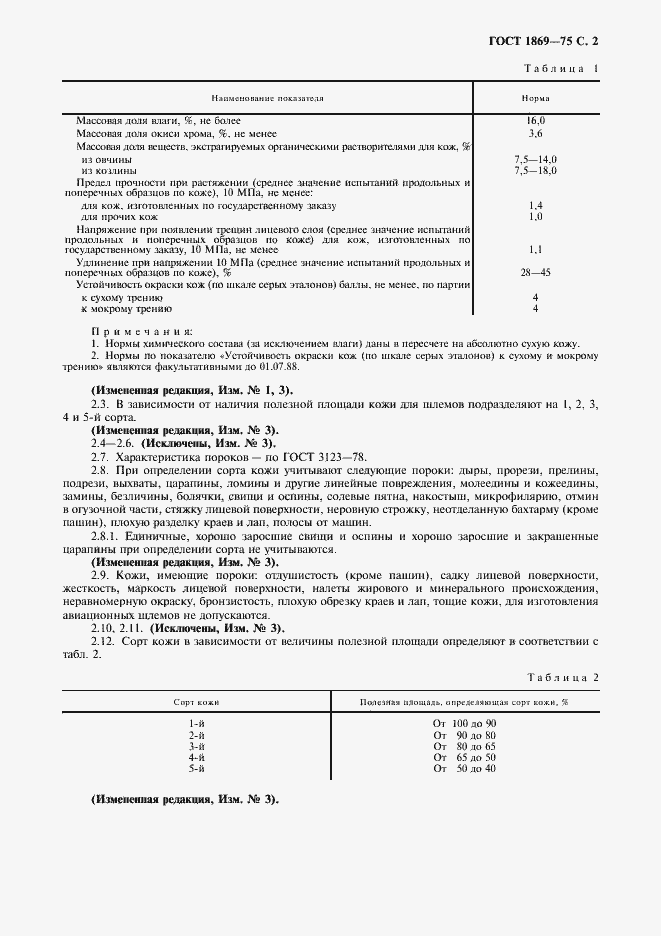 Страница 3 ГОСТ 1869-75