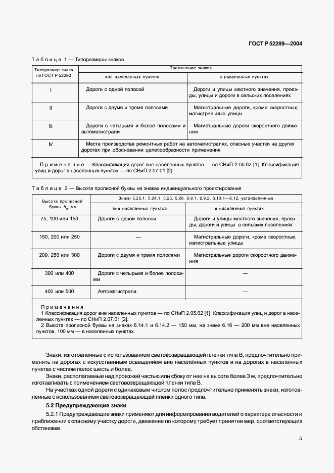 Страница 11 ГОСТ Р 52289-2004