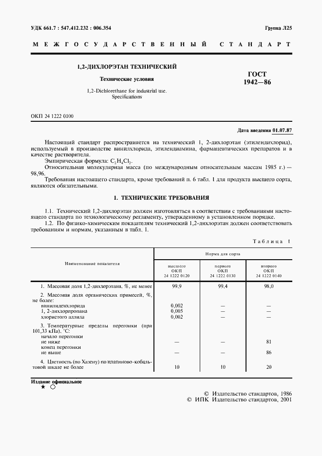 Страница 2 ГОСТ 1942-86