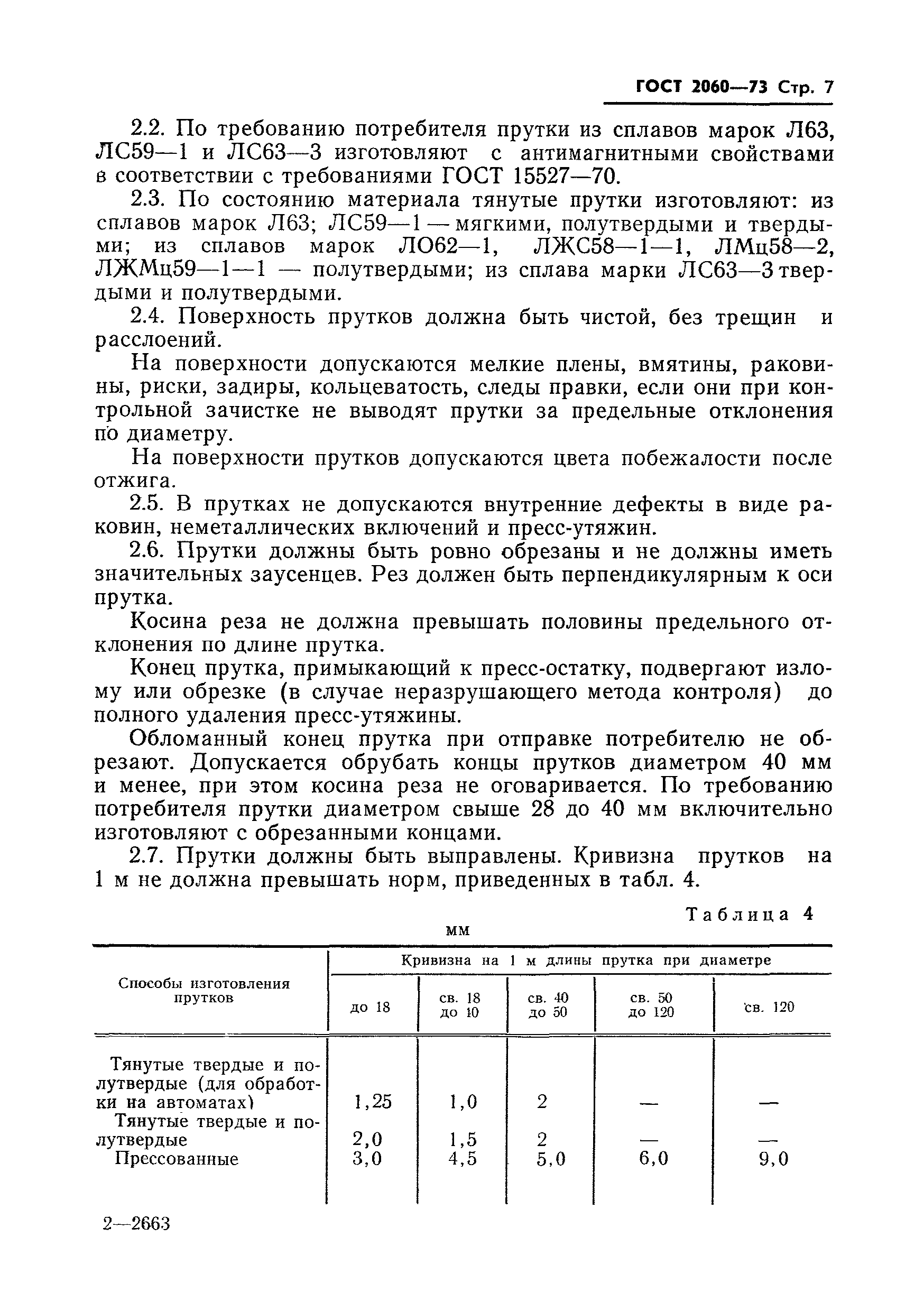 Страница 8 ГОСТ 2060-73