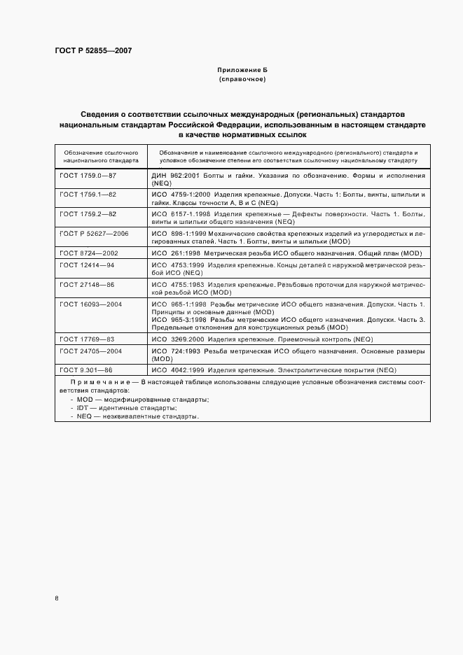 Страница 10 ГОСТ Р 52855-2007